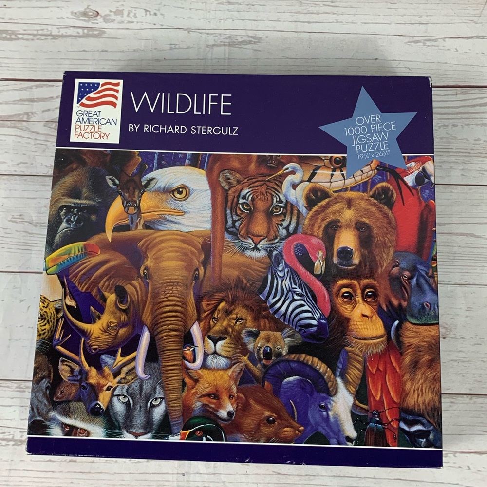 Great American Puzzle Factory Puzzle Wildlife